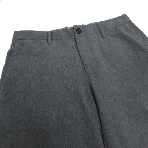 【中古】ジュンレッド JUNRed パンツ テーパード ウエストゴム ストレッチ ネイビー 紺 M メンズ 【ベクトル 古着】 240202