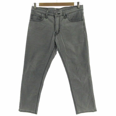 【中古】リーバイス Levi's 511 ジーンズ デニム スリム 薄手 グレー 33 メンズ 【ベクトル 古着】 240208