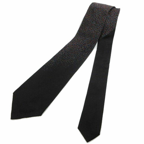 【中古】ドミニクフランス Dominique France ドミニックフランス ネクタイ フランス製 総柄 ブラック 黒 マルチカラー メンズ 【ベクトル 古着】 240224 【中古】ドミニクフランス Dominique France ドミニックフランス ネクタイ フランス製 総柄 ブラック 黒 マルチカラー メンズ 【ベクトル 古着】 240224