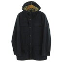 【中古】エーグル AIGLE パーテックスシールドマウンテンパーカ 8504-25405 パーテックス PERTEX サーモキット THERMO KIT J ジップアップ ネイビー 紺 XS メンズ 【ベクトル 古着】 240304(4)