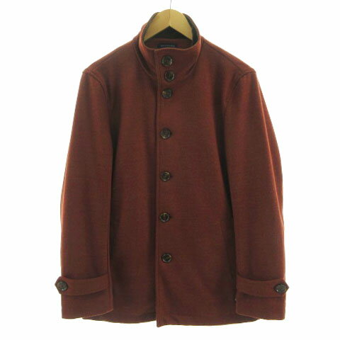 【中古】アーバンリサーチ URBAN RESEARCH コート WMG-1981778T スタンドカラー 起毛 ウール混 ブラウン系 赤茶 40 メンズ 【ベクトル 古着】 240519 【中古】アーバンリサーチ URBAN RESEARCH コート WMG-1981778T スタンドカラー 起毛 ウール混 ブラウン系 赤茶 40 メンズ 【ベクトル 古着】 240519