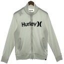 【中古】ハーレー Hurley ジャケット 水陸両用 スタンドカラー ロゴプリント 長袖 サムホール UPF50+ ホワイト 白 ブラック 黒 M メンズ 【ベクトル 古着】 240921(4)