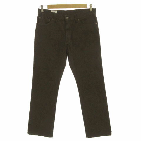 【中古】タケオキクチ TAKEO KIKUCHI コーデッド ストライプパンツ JG070-71004AB ストレート ストレッチ 日本製 コットン混 カーキブラウン ブラック 黒 5 メンズ 【ベクトル 古着】 240605 【中古】タケオキクチ TAKEO KIKUCHI コーデッド ストライプパンツ JG070-71004AB ストレート ストレッチ 日本製 コットン混 カーキブラウン ブラック 黒 5 メンズ 【ベクトル 古着】 240605