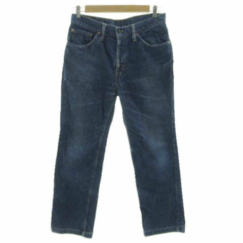 【中古】リーバイス Levi's ジーンズ デニム ユーズド加工 ジップフライ インディゴ ブルー 青 31 メンズ 【ベクトル 古着】 240827 【中古】リーバイス Levi's ジーンズ デニム ユーズド加工 ジップフライ インディゴ ブルー 青 31 メンズ 【ベクトル 古着】 240827