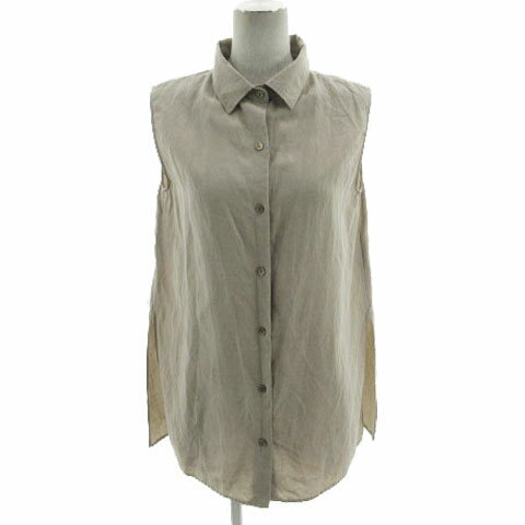 【中古】ウィムガゼット Whim Gazette シャツ ノースリーブ 裾スリット 日本製 リネン混 ベージュ系 グレージュ F レディース 【ベクトル 古着】 240708ブランドウィムガゼット Whim Gazette表記サイズF実寸サイズ肩幅：約37cm　身幅：約45cm　着丈：約70cm　※実寸サイズに関してはこの商品の出品者の主観で判断しておりますので、カタログや正規のサイズとは多少異なる場合があります。　 ※商品によってはどうしても若干の誤差が発生してしまいます。 1〜2cmの誤差は予めご了承ください。　素材再生繊維（テンセル）65％ 麻21％ 綿4％色ベージュ系 グレージュ ※色に関してはこの出品者の主観で判断しておりますので、カタログや正規のカラーとは言い回しが異なる場合があります。仕様シャツ ノースリーブ スリット 日本製 品番WG18C0101070100状態使用感が少なく、かなり状態の良い商品です。 ※あくまでも中古品ですので掲載写真や記載内容をご確認いただき、ご理解の上ご購入ください。 ※保管時にお品物にシワが入る場合がございます。備考品番WG18C0101070100商品のお問い合わせの回答を休止しております。＊各商品ページの商品詳細等をご確認の上ご購入ください。【中古】ウィムガゼット Whim Gazette シャツ ノースリーブ 裾スリット 日本製 リネン混 ベージュ系 グレージュ F レディース 【ベクトル 古着】 240708状態ランク　”A”詳細については、下記および「状態ランクについて」ページをご覧ください。未使用・新品の商品ほぼ新品同様の商品使用感が少なく、かなり状態の良い商品使用感はあるが、傷や汚れの少ない商品使用感の他、傷や汚れが見られる商品かなり大きな傷みがある難あり商品※S〜CランクはUSED品となりますので、使用感をご理解の上でご入札下さい。状態ランクについてinformationブランドウィムガゼット Whim Gazette表記サイズF実寸サイズ肩幅：約37cm　身幅：約45cm　着丈：約70cm　※実寸サイズに関してはこの商品の出品者の主観で判断しておりますので、カタログや正規のサイズとは多少異なる場合があります。　 ※商品によってはどうしても若干の誤差が発生してしまいます。 1〜2cmの誤差は予めご了承ください。　素材再生繊維（テンセル）65％ 麻21％ 綿4％色ベージュ系 グレージュ ※色に関してはこの出品者の主観で判断しておりますので、カタログや正規のカラーとは言い回しが異なる場合があります。仕様シャツ ノースリーブ スリット 日本製 品番WG18C0101070100状態使用感が少なく、かなり状態の良い商品です。 ※あくまでも中古品ですので掲載写真や記載内容をご確認いただき、ご理解の上ご購入ください。 ※保管時にお品物にシワが入る場合がございます。備考品番WG18C0101070100商品のお問い合わせの回答を休止しております。＊各商品ページの商品詳細等をご確認の上ご購入ください。本商品は一点物です他サイトや店舗にて販売している商品です。多少のお時間差にて欠品になることもございます。予めご了承頂ますようお願い致します。ベクトル・サイズガイドはこちらこの商品と同じブランドの商品を見る