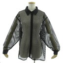 【中古】レトロガール RETRO GIRL メッシュシャツ RS257023T001 切替え ブラック 黒 レディース 【ベクトル 古着】 240803