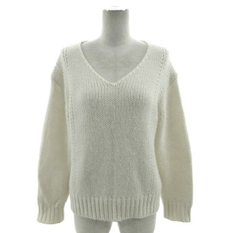 【中古】ビーミングバイビームス B:MING LIFE STORE by BEAMS ニット セーター Vネック 長袖 アルパカ..