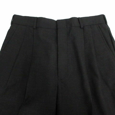 【中古】ランズエンド LANDS' END パンツ スラックス ツータック ウール グレー 73 メンズ 【ベクトル 古着】 240926 2