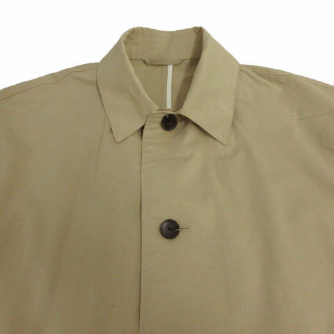 【中古】レイジブルー RAGEBLUE コート ステンカラー コットン混 ベージュ M メンズ 【ベクトル 古着】 241015