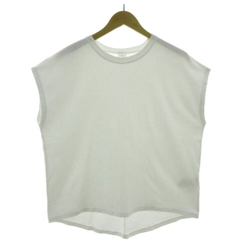 T-Shirts （Long-Sleeved） - 【中古】未使用品 イエナ IENA フレンチスリーブTシャツ 19070900016020 カットソー 日本製 コットン ホワイト 白 レディース 【ベクトル 古着】 260205