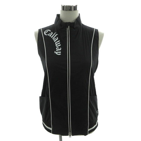 【中古】キャロウェイ CALLAWAY アウターベスト ストレッチリップストップフルジッ...