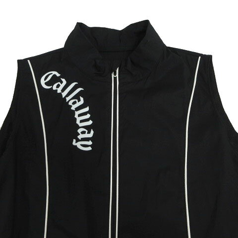 【中古】キャロウェイ CALLAWAY アウターベスト ストレッチリップストップフルジッ...