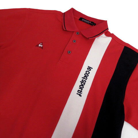 【中古】ルコックスポルティフ le coq sportif GOLF COLLECTION ポロシャツ ロゴ刺...