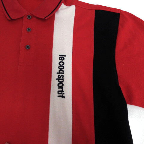 【中古】ルコックスポルティフ le coq sportif GOLF COLLECTION ポロシャツ ロゴ刺...