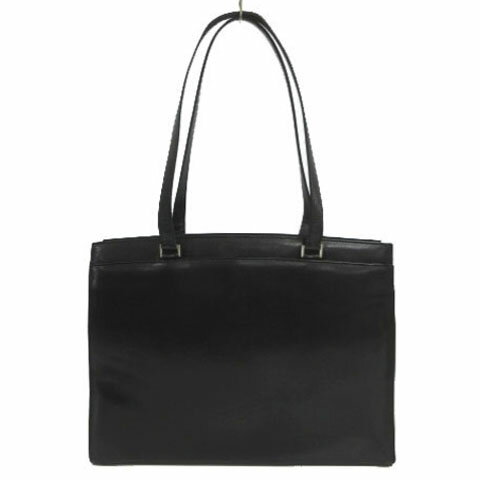 【中古】コムサデモード COMME CA DU MODE ビジネスバッグ 肩がけ ロゴプレート レザー ナイロン ブラック 黒 レディース 【ベクトル 古着】 250326