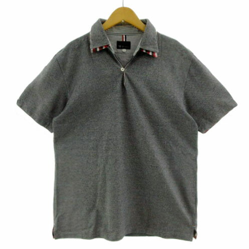 【中古】ティーケーミクスパイス タケオキクチ THE SHOP TK MIXPICE ポロシャツ ダブルカラー スキッパ..