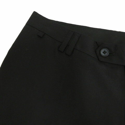 【中古】ケンジ イトウ コムサコレクション KENJI ITO COMME CA COLLECTION シルクブレンドパンツ スラックス ブラック 黒 L メンズ 【ベクトル 古着】 250917