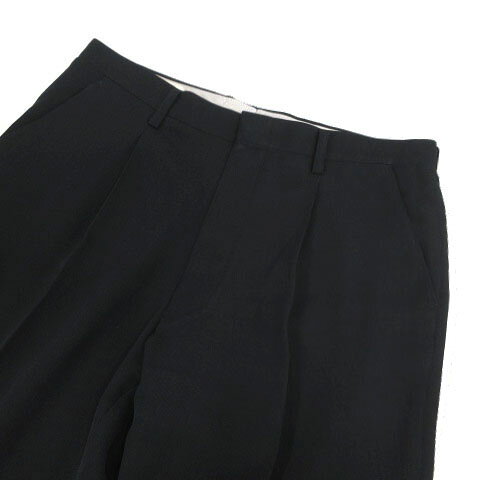 【中古】ダックスゴルフ DAKS GOLF パンツ スラックス 裾ダブル タック 薄手 日本...