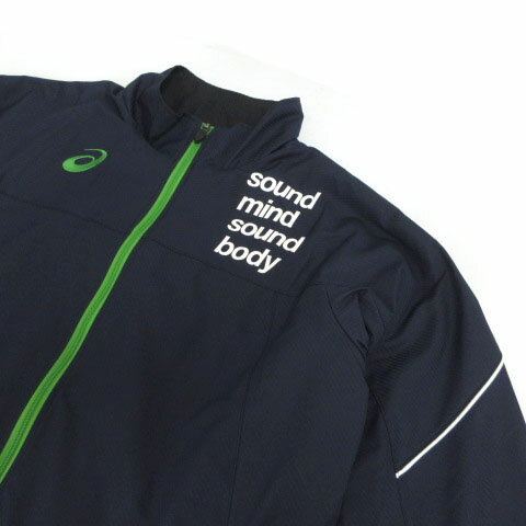 【中古】アシックス asics ウインドブレーカージャケット XA023X スタンドカラー ...