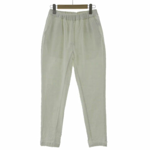 樂天商城 - 【中古】アーバンリサーチ サニーレーベル URBAN RESEARCH Sonny Label テーパードイージーパンツ LA24-24R013 ウエストゴム ストレッチ コットン混 オフ白 F レディース 【ベクトル 古着】 251114