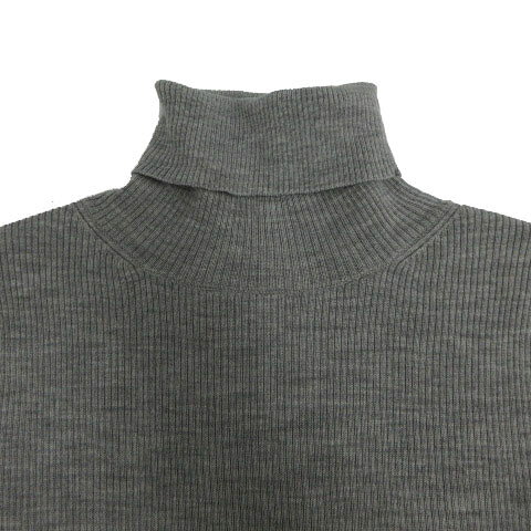 【中古】自由区 オンワード樫山 タートルネックリブニット CKRWMCW0415 長袖 ウール混 グレー 40 レディース 【ベクトル 古着】 260521 vectorpremium-19074393 ブランド古着ベクトルプレミアム店 サンプル画像2