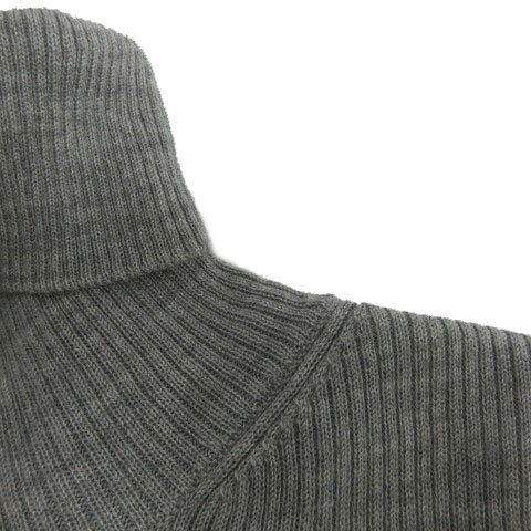【中古】自由区 オンワード樫山 タートルネックリブニット CKRWMCW0415 長袖 ウール混 グレー 40 レディース 【ベクトル 古着】 260521 vectorpremium-19074393 ブランド古着ベクトルプレミアム店 サンプル画像3