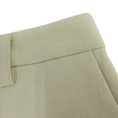 【中古】自由区 オンワード樫山 【洗える】リネンライクツイル ワイドパンツ PRWMBA0002 裾スリット ストレッチ ライトイエロー系 38 レディース 【ベクトル 古着】 260331 vectorpremium-18977757 ブランド古着ベクトルプレミアム店 サンプル画像3