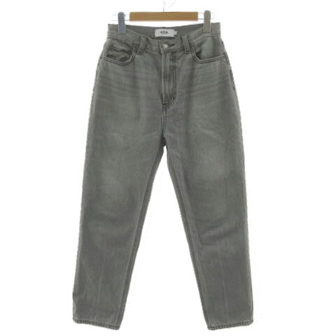 Other - 【中古】アズールバイマウジー AZUL by moussy センタープレス デニム テーパード2 CENTERPRESS DENIM TAPERED 2 250EAS11-369K ユーズド加工 コットン グレー M レディース 【ベクトル 古着】 260320