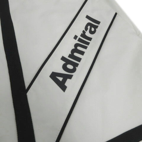 ブランド古着ベクトルプレミアム店の【中古】未使用品 アドミラル Admiral UJロゴ パネル切替キュロットスカート ADLA358 パンツスカート 撥水加工 ストレッチ ウエストゴム ホワイト 白 ネイビー 紺 M レディース 【ベクトル 古着】 260313｜アングル3