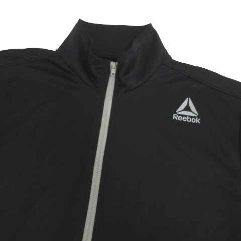【中古】リーボック Reebok ジップアップジャケット ジャージ 429775 スタンドカラ...
