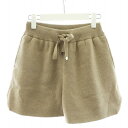【中古】未使用品 コエル COEL ニットショートパンツ ハーフパンツ ウール カシミヤ混 36 S ベージュ 181307046 /AN21 ■GY36 レデ...