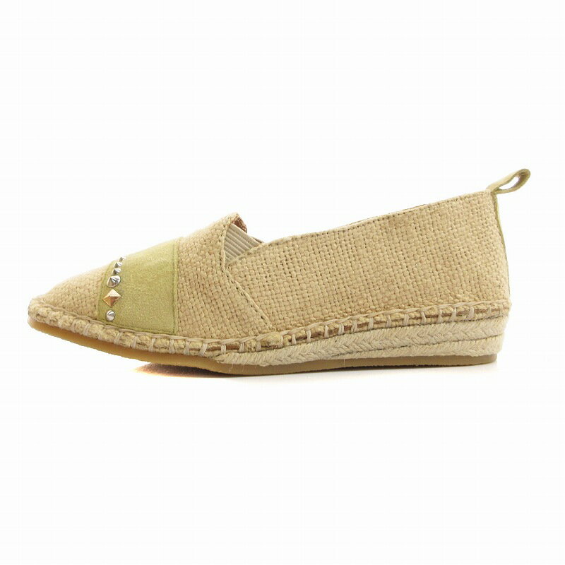 【中古】未使用品 センソユニコ Senso unico MIC Project d'edier タグ付き スリッポン エスパドリーユ..