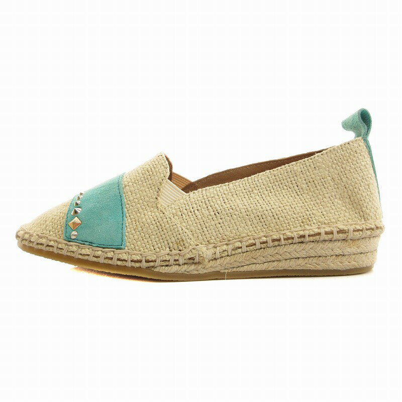 【中古】未使用品 センソユニコ Senso unico MIC Project d'edier タグ付き スリッポン エスパドリーユ..