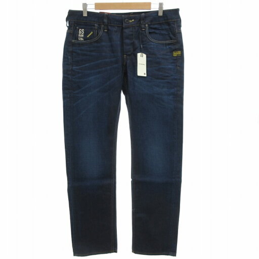 【中古】未使用品 ジースターロウ G-Star RAW タグ付き ATTACC LOW STRAIGHT LEXICON DENIM DK AGED デニムパンツ ジーンズ ストレート ボタンフライ W33 W32 L 濃紺 ネイビー 50625 /SS11 0928 ●TZ メンズ 【ベクトル 古着】 240928 【中古】未使用品 ジースターロウ G-Star RAW タグ付き ATTACC LOW STRAIGHT LEXICON DENIM DK AGED デニムパンツ ジーンズ ストレート ボタンフライ W33 W32 L 濃紺 ネイビー 50625 /SS11 0928 ●TZ メンズ 【ベクトル 古着】 240928
