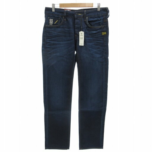【中古】未使用品 ジースターロウ G-Star RAW タグ付き ATTACC LOW STRAIGHT LEXICON DENIM DK AGED デニムパンツ ジーンズ ストレート ボタンフライ W31 W34 M 濃紺 ネイビー 50625 /FF26 0928 ●TZ メンズ 【ベクトル 古着】 240928 【中古】未使用品 ジースターロウ G-Star RAW タグ付き ATTACC LOW STRAIGHT LEXICON DENIM DK AGED デニムパンツ ジーンズ ストレート ボタンフライ W31 W34 M 濃紺 ネイビー 50625 /FF26 0928 ●TZ メンズ 【ベクトル 古着】 240928