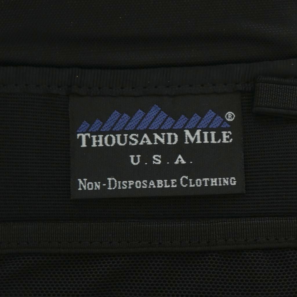 ����šۥ�������ɥޥ��� THOUSAND MILE ���������Хå� �����å��� ���� �� �֥�å� /AN20 ��GY01 ��� �ڥ٥��ȥ� ����� 251027