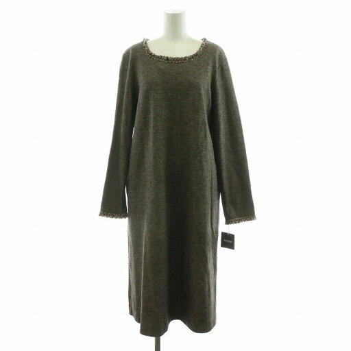 【中古】未使用品 インゲボルグ INGEBORG タグ付き ワンピース ロング 長袖 4 ブラウン A2283UA /NQ ■BM レディース 【ベクトル 古着】 250318 【中古】未使用品 インゲボルグ INGEBORG タグ付き ワンピース ロング 長袖 4 ブラウン A2283UA /NQ ■BM レディース 【ベクトル 古着】 250318