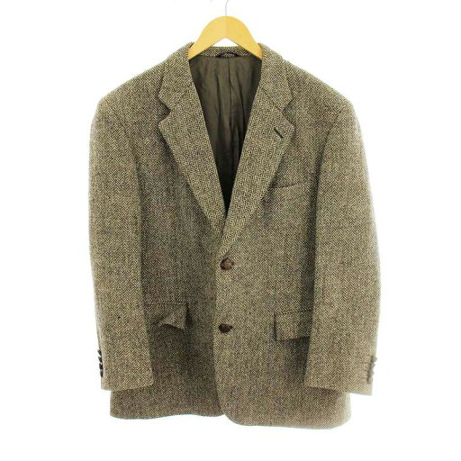 【中古】ケント&カーウェン KENT&CURWEN HARRIS TWEED テーラードジャケット ブレザー シングル グレー /MM メンズ 【ベクトル 古着】 250406 【中古】ケント&カーウェン KENT&CURWEN HARRIS TWEED テーラードジャケット ブレザー シングル グレー /MM メンズ 【ベクトル 古着】 250406