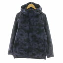 【中古】ユニクロ UNIQLO 平野歩夢モデル ハイブリッドダウンスノーボードパーカー ジャケット アウター XS ブラック パープル 311-456881 /NQ ■MU メンズ 【ベクトル 古着】 250414