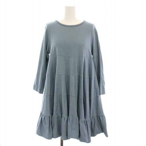 【中古】ヨリ yori ティアード チュニック ワンピース ミニ 長袖 F 水色 YR2014-137AW-2 /YM ■MU レディース 【ベクトル 古着】 250516 【中古】ヨリ yori ティアード チュニック ワンピース ミニ 長袖 F 水色 YR2014-137AW-2 /YM ■MU レディース 【ベクトル 古着】 250516