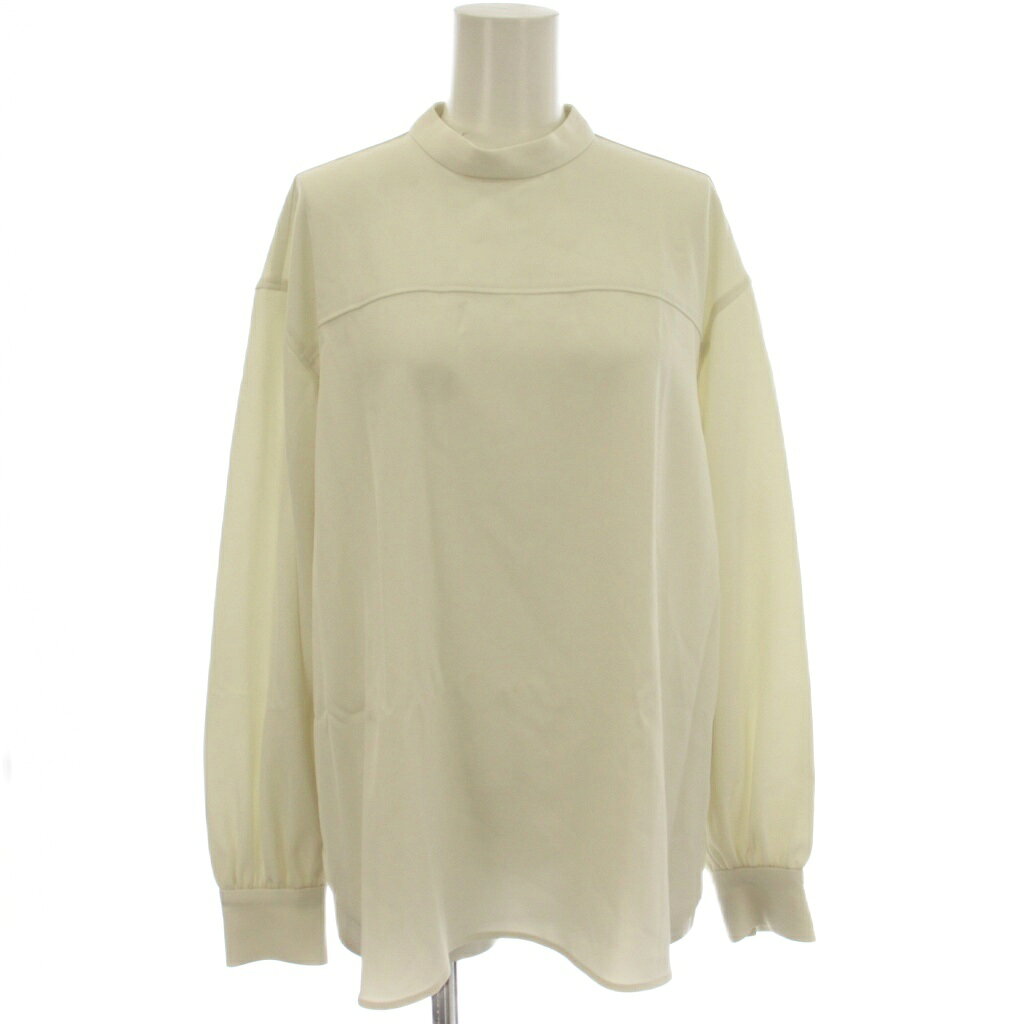 【中古】ミラオーウェン Mila Owen 23AW ハイネックカフスデザインブラウス シャツ プルオーバー 1 アイボリー 09WFT234171 /☆G レディース 【ベクトル 古着】 260722 vectorpremium-19289077 ブランド古着ベクトルプレミアム店 パッケージ画像