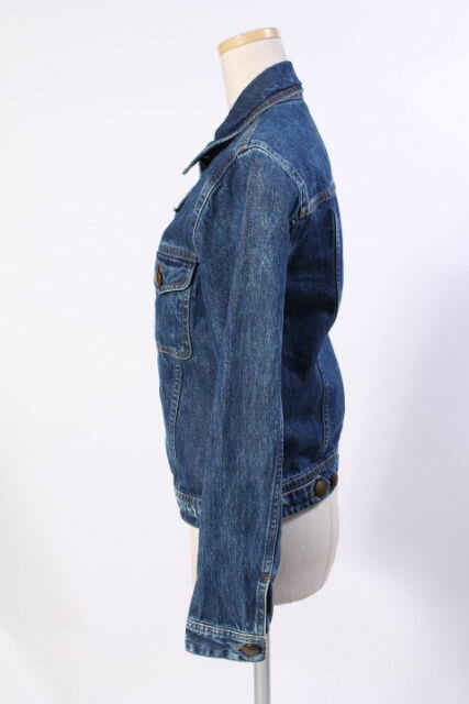 【中古】 ドゥーズィエムクラス DEUXIEME CLASSE MAURO GRIFONI ジャケット デニム Gジャン XS 青 ブルー /☆o0422 レディース 【ベクトル 古着】 190422