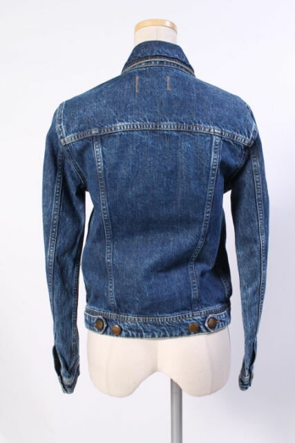【中古】 ドゥーズィエムクラス DEUXIEME CLASSE MAURO GRIFONI ジャケット デニム Gジャン XS 青 ブルー /☆o0422 レディース 【ベクトル 古着】 190422