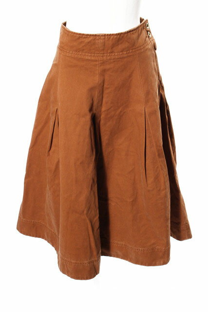 【中古】 フランシュリッペ franche lippee 16AW タックル フレア スカート /ry0423 レディース 【ベクトル 古着】 190423