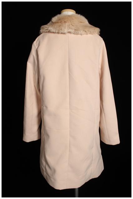【中古】 イング INGNI フェイクファー付 Aライン コート aan0425 レディース 【ベクトル 古着】 190506