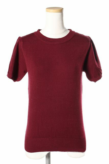 【中古】 レストローズ L'EST ROSE ニット ショートスリーブ ウール混 amy0507 レディース 【ベクトル 古着】 190507