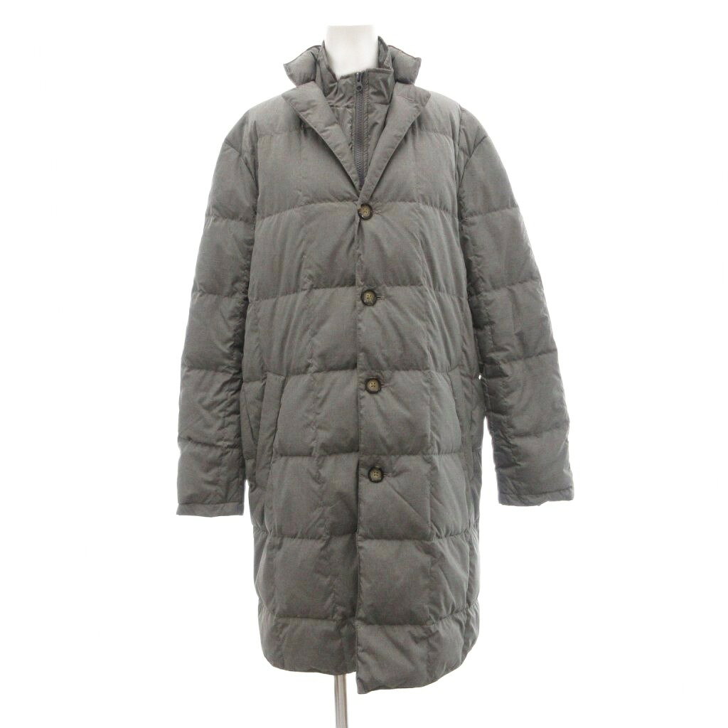 【中古】ドゥクラッセ DoCLASSE ダウンコート ロング丈 M グレー 無地 長袖 キルティング /SX ■ECG003 レディース 【ベクトル 古着】 260310ブランドドゥクラッセ DoCLASSE表記サイズM実寸サイズ肩幅：47cm　身幅：60cm　袖丈：60cm　着丈：92cm　　素材表側生地 ポリエステル 中わた ダウン フェザー 裏側生地 ポリエステル色グレー状態若干の使用感はございますが、特筆するようなダメージはなく、比較的きれいなお品です。※あくまでも中古品ですので、掲載写真や記載内容をご確認いただき、ご理解の上ご購入ください。付属品付属品なし備考548888-050 株式会社DoCLASSE こちらのお品物は店舗で保管しておらず、店頭販売出来かねます。（※お取り寄せも出来かねます） 品番:ECG003商品のお問い合わせの回答を休止しております。＊各商品ページの商品詳細等をご確認の上ご購入ください。【中古】ドゥクラッセ DoCLASSE ダウンコート ロング丈 M グレー 無地 長袖 キルティング /SX ■ECG003 レディース 【ベクトル 古着】 260310状態ランク　”A”詳細については、下記および「状態ランクについて」ページをご覧ください。未使用・新品の商品ほぼ新品同様の商品使用感が少なく、かなり状態の良い商品使用感はあるが、傷や汚れの少ない商品使用感の他、傷や汚れが見られる商品かなり大きな傷みがある難あり商品※S〜CランクはUSED品となりますので、使用感をご理解の上でご入札下さい。状態ランクについてinformationブランドドゥクラッセ DoCLASSE表記サイズM実寸サイズ肩幅：47cm　身幅：60cm　袖丈：60cm　着丈：92cm　　素材表側生地 ポリエステル 中わた ダウン フェザー 裏側生地 ポリエステル色グレー状態若干の使用感はございますが、特筆するようなダメージはなく、比較的きれいなお品です。※あくまでも中古品ですので、掲載写真や記載内容をご確認いただき、ご理解の上ご購入ください。付属品付属品なし備考548888-050 株式会社DoCLASSE こちらのお品物は店舗で保管しておらず、店頭販売出来かねます。（※お取り寄せも出来かねます） 品番:ECG003商品のお問い合わせの回答を休止しております。＊各商品ページの商品詳細等をご確認の上ご購入ください。本商品は一点物です他サイトや店舗にて販売している商品です。多少のお時間差にて欠品になることもございます。予めご了承頂ますようお願い致します。ベクトル・サイズガイドはこちらこの商品と同じブランドの商品を見る