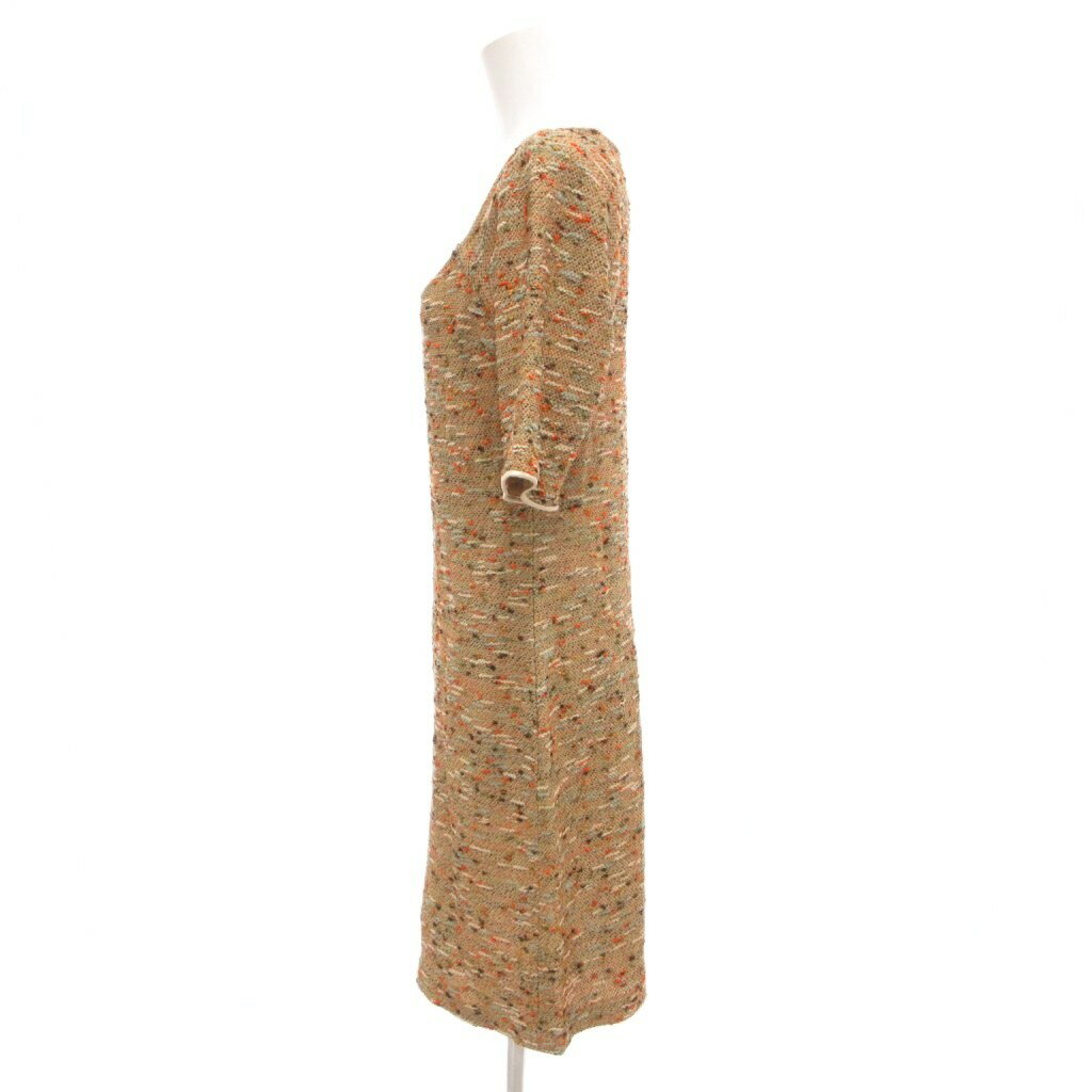 【中古】ダイアンフォンファステンバーグ DIANE von FURSTENBERG チュニック ラウンドネック ネップ 6 ベージュ /JS ■ECG003 レディース 【ベクトル 古着】 260323 3