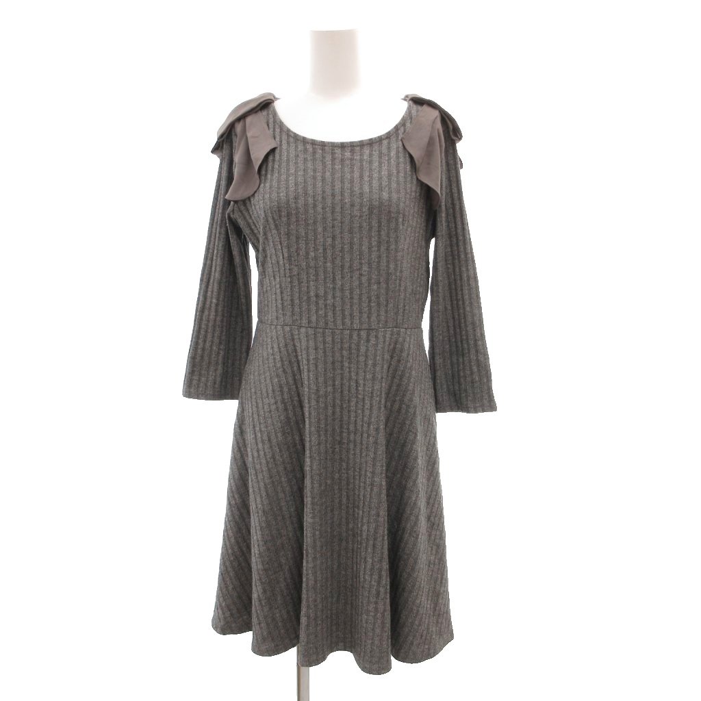 【中古】トッコ TOCCO フレアワンピ�