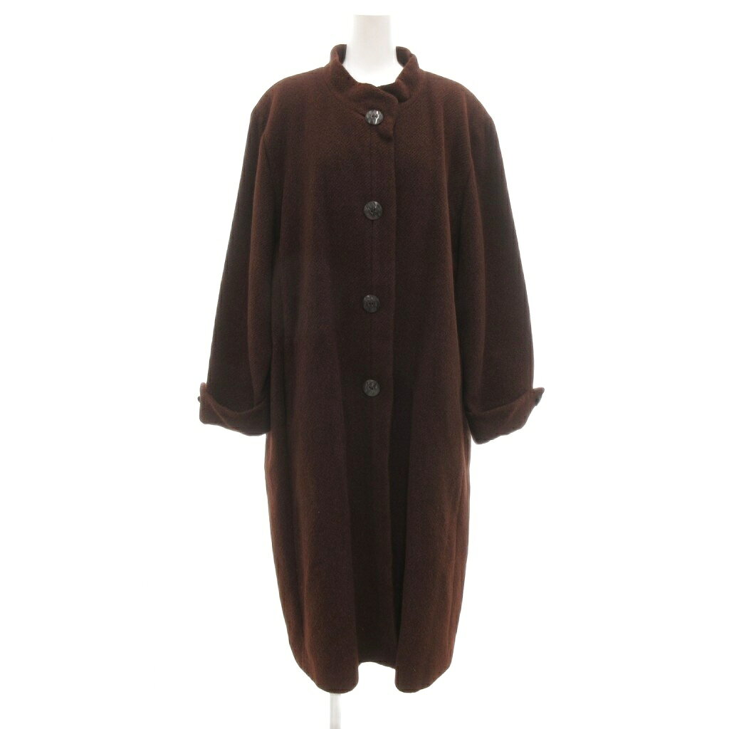 【中古】レリアン Leilian コート 絹 �